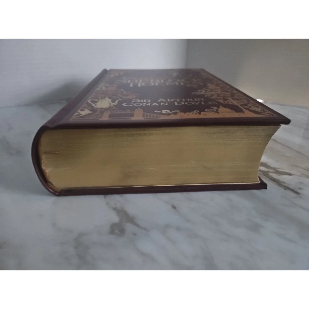 The Complete Sherlock Holmes Barnes & Noble 2009, Doyle, HC Leather Bound Book